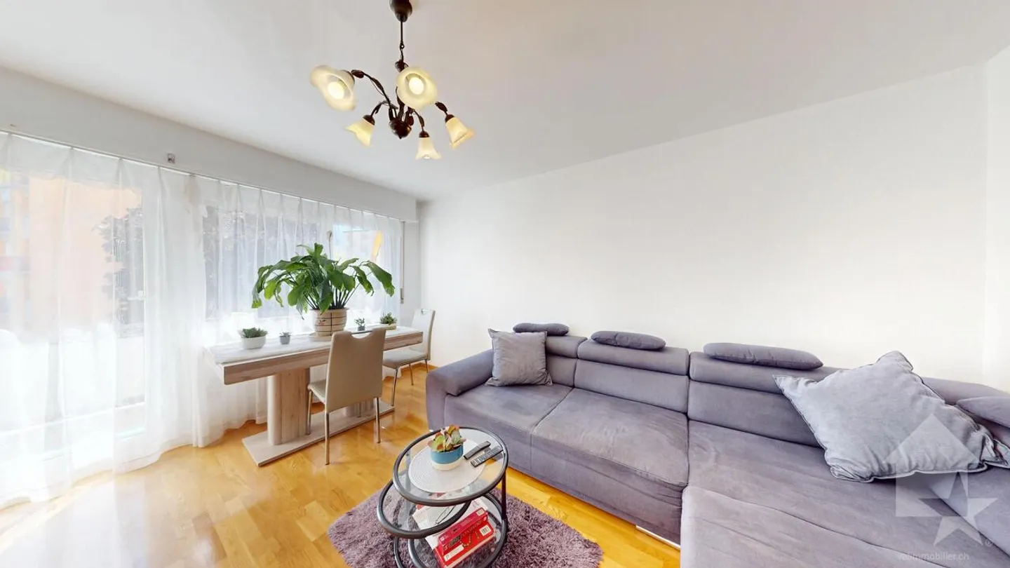 Joli appartement de 3.5 pièces avec 2 places de parc - Photo 4 sur 15