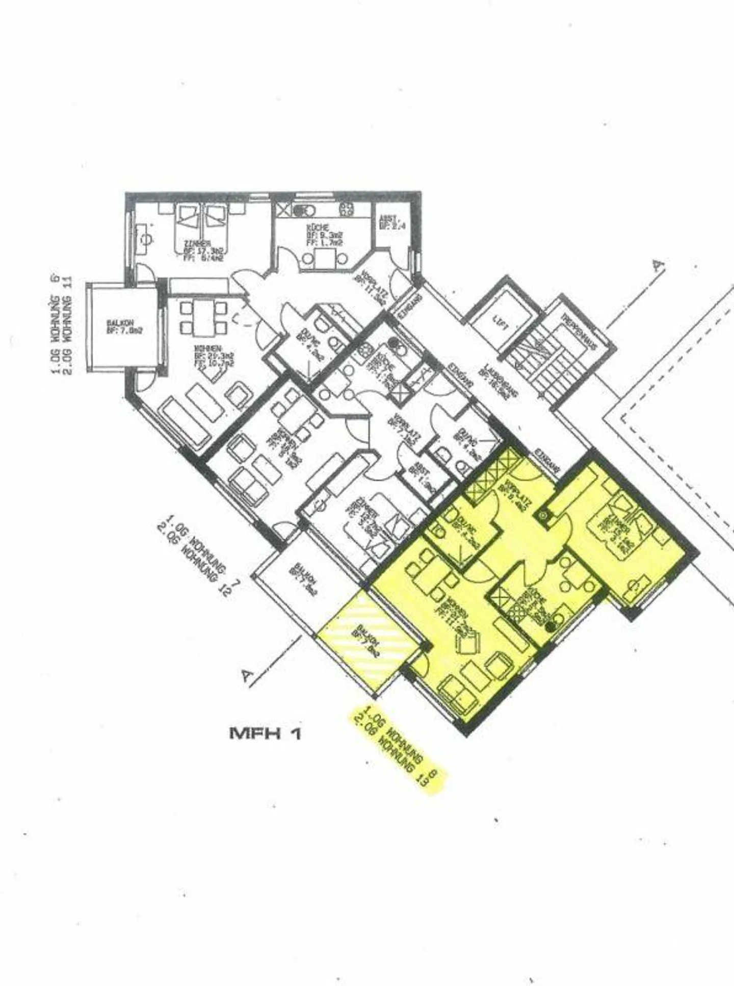 Accogliente appartamento di 2,5 stanze al 3° piano con balcone a Jonschwil - Foto 9 di 9