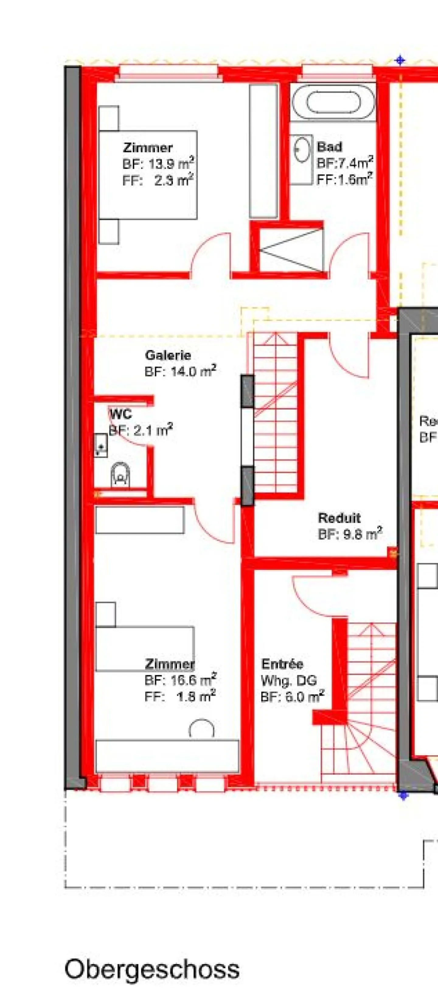 Appartement de jardin 4.5 pièces fraîchement rénové - Photo 19 sur 20