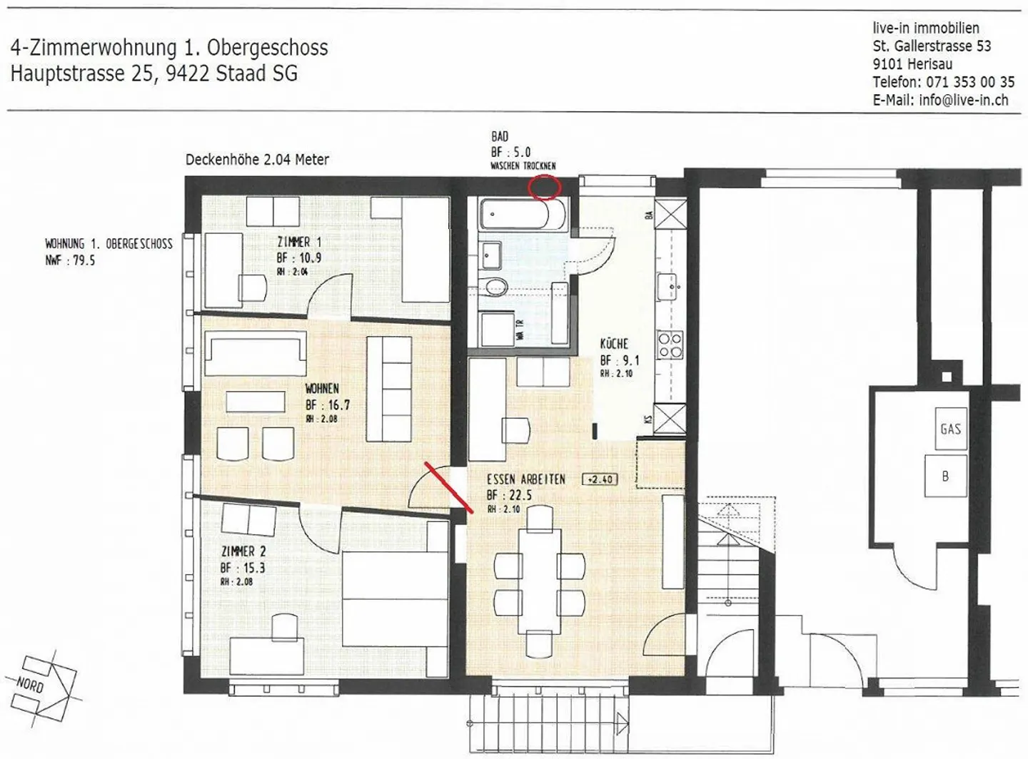 Appartamento moderno con 4 camere vicino alla riva del lago - Foto 9 di 9