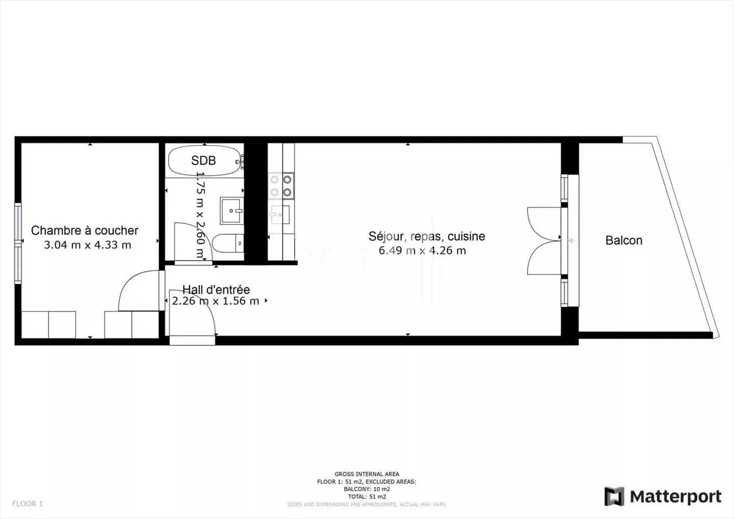 3.5 Room Apartment - Photo 11 of 11