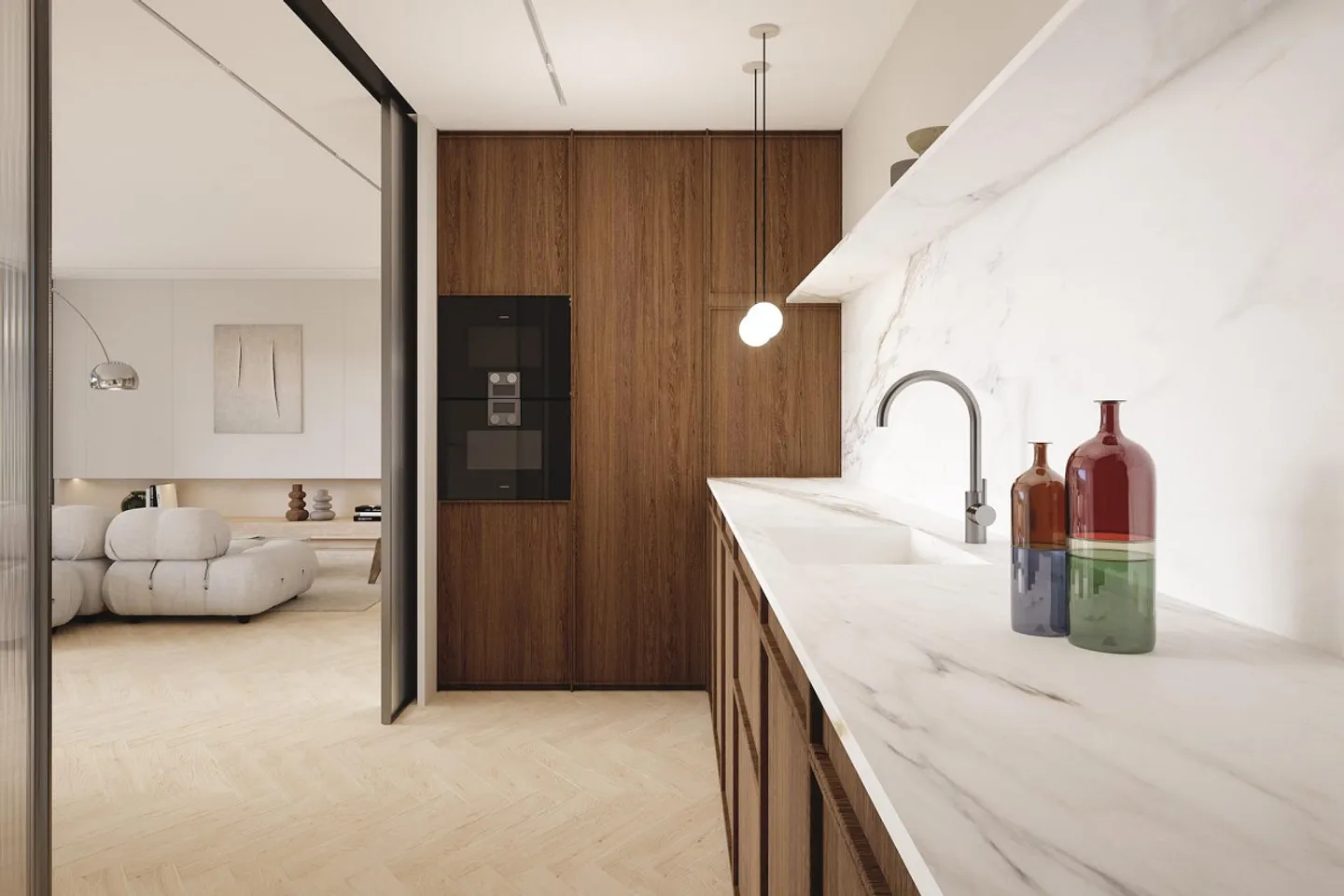 NUOVA RESIDENZA HAWA - APPARTAMENTO MODERNO DI 4,5 STANZE CON GRANDI TERRAZZE - Foto 8 di 13