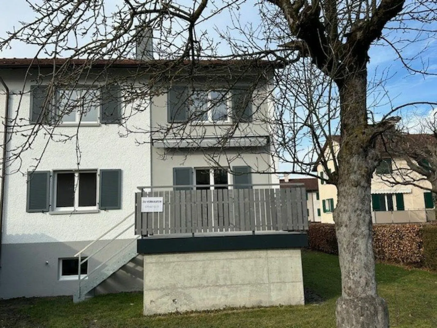 Maison jumelée dans un emplacement calme et ensoleillé à Widnau - entièrement rénovée - Photo 19 sur 20