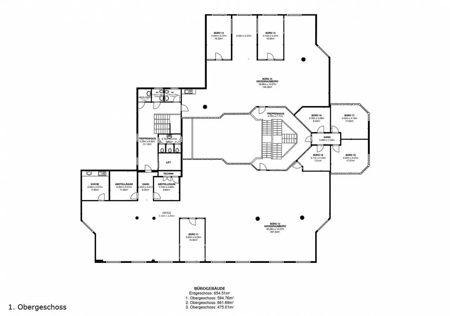 Büros von 250m2 bis 2'785m2 ab 90.- / m2 p.a. in Balterswil - Foto 8 von 10