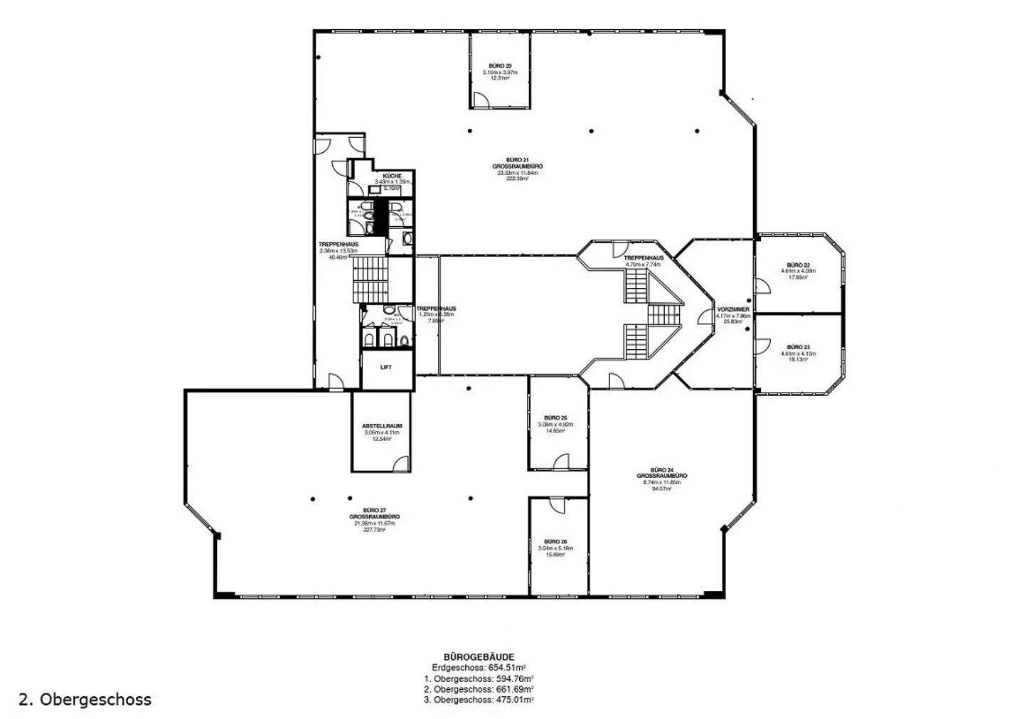 Büros von 250m2 bis 2'785m2 ab 90.- / m2 p.a. in Balterswil - Foto 9 von 10