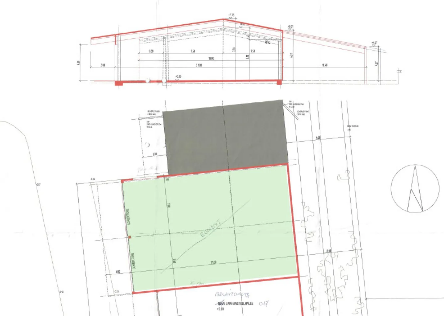 À louer : Hall de stockage et de stationnement - Photo 7 sur 8