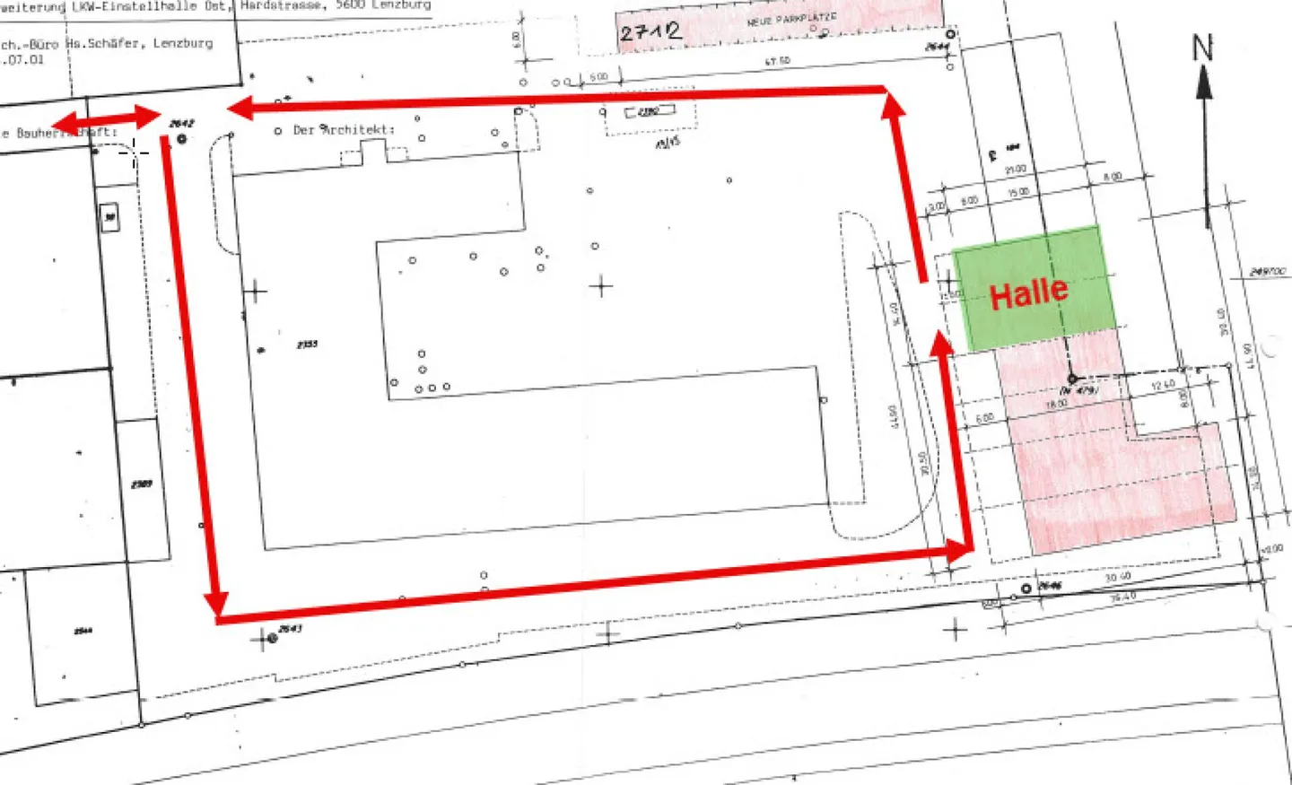 À louer : Hall de stockage et de stationnement - Photo 8 sur 8