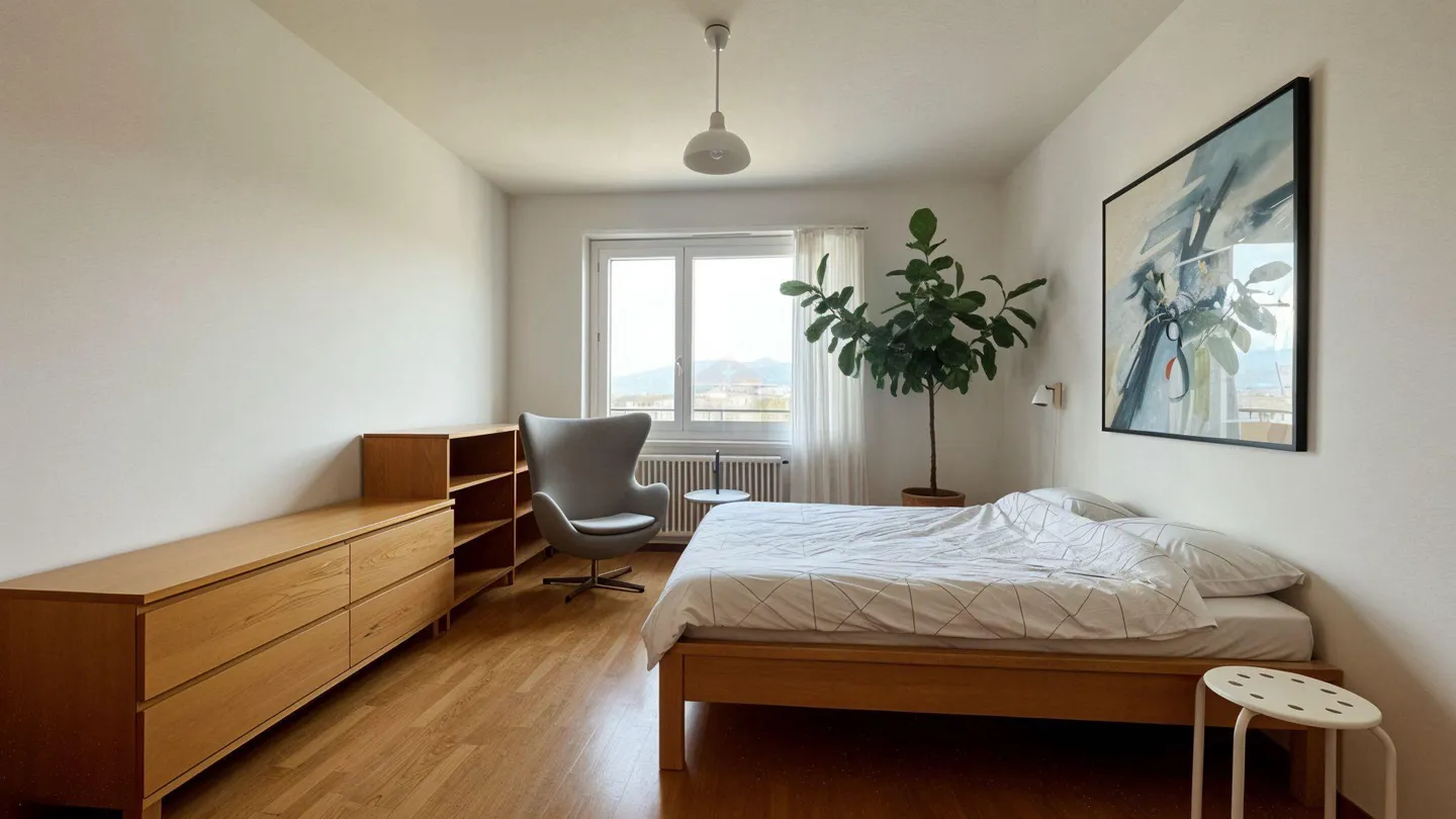 Geräumige 5-Zimmer-Wohnung in Meyrin - Foto 5 von 8