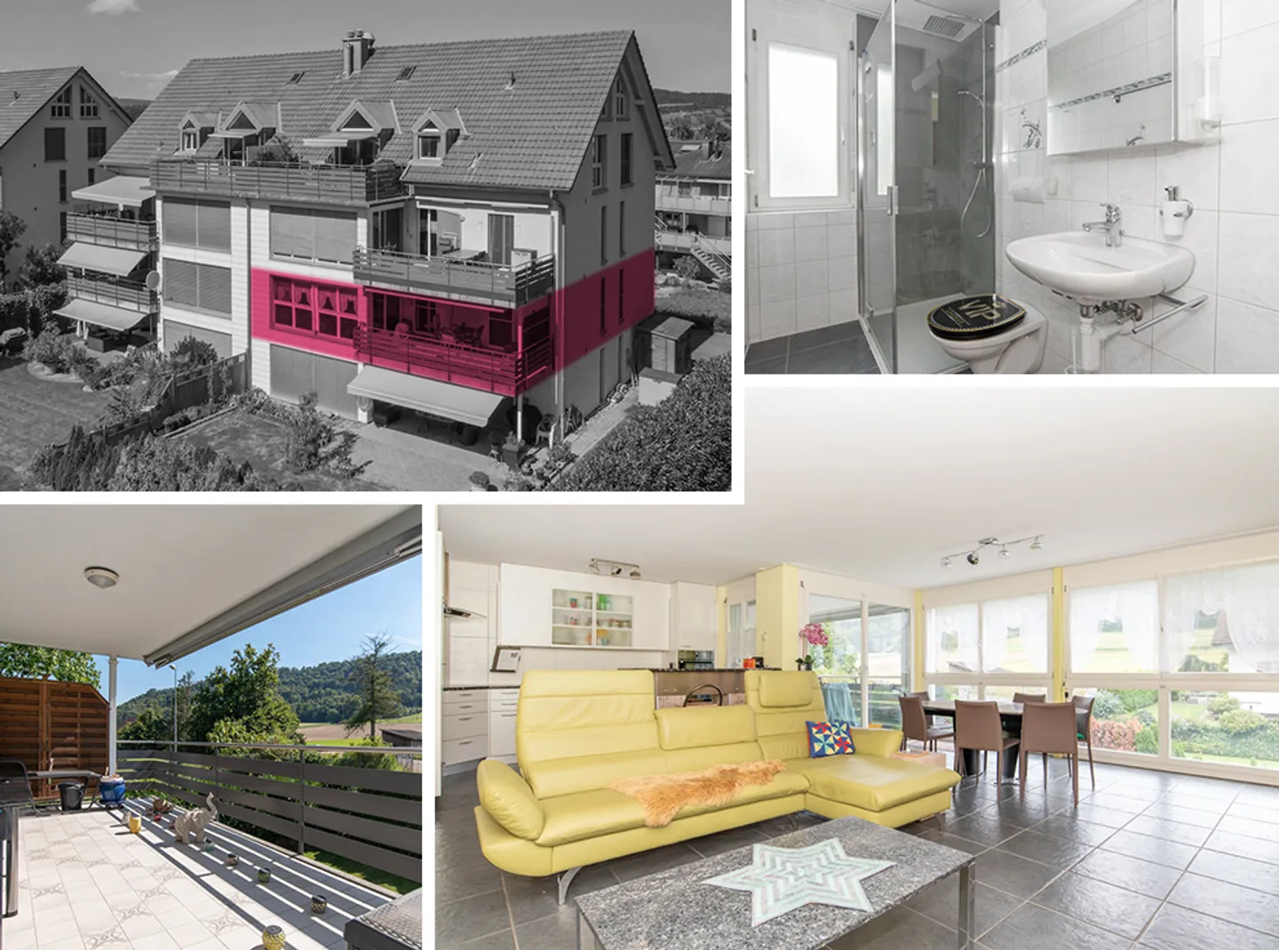 «Einziehen & wohlfühlen Gepflegte Wohnung mit Balkon und Lift» - Foto 1 von 9