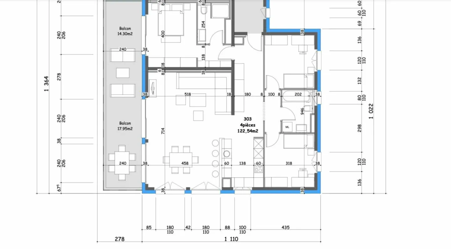 Dachgeschoss 4.5 Zimmer in Aproz (Sion) - Photo 8 of 21
