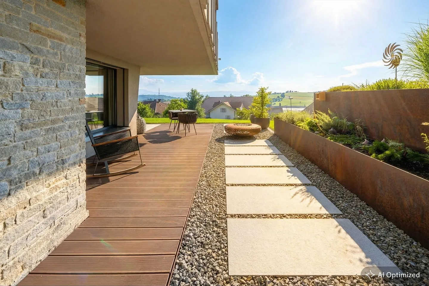 Point fort architectural avec vue et flair moderne - Photo 7 sur 7