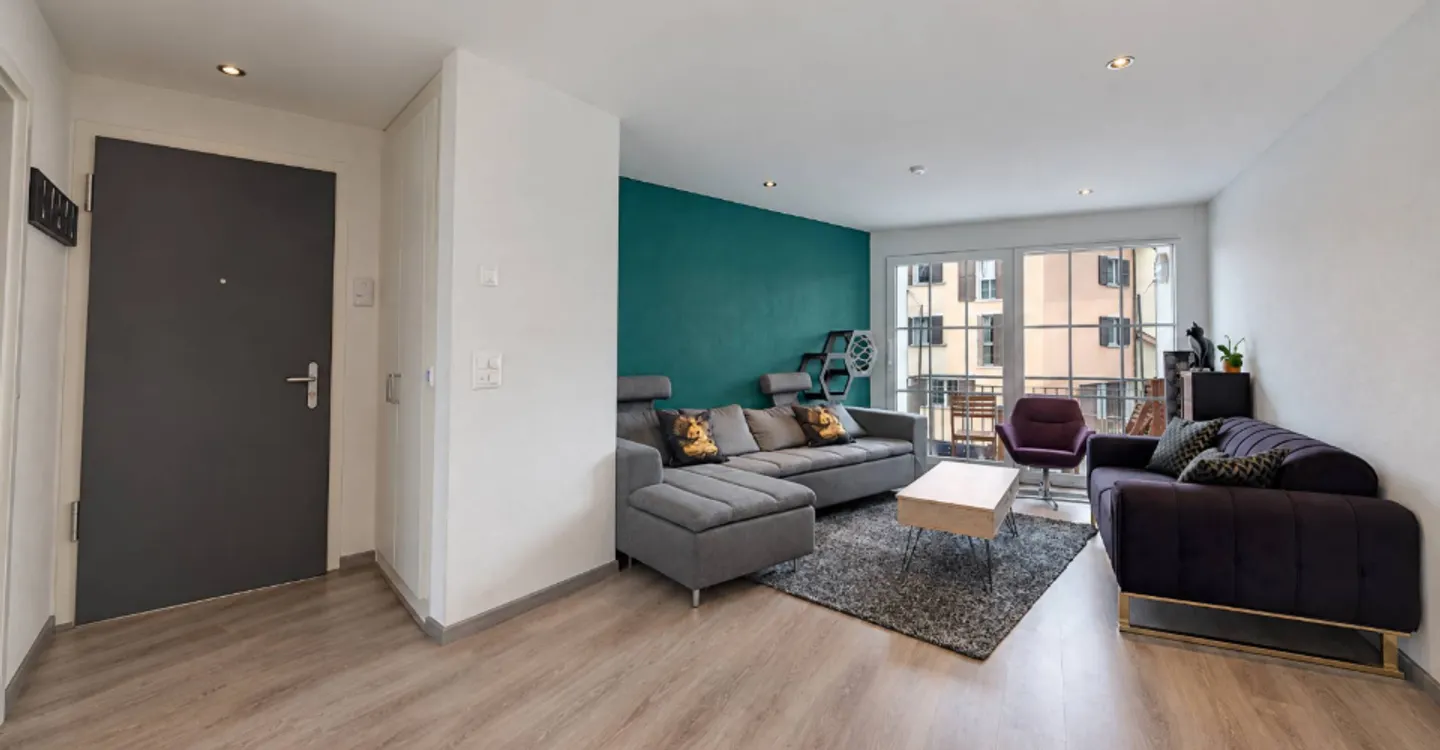 4,5 Zimmer mit zwei Balkonen - PPE von 8 Einheiten - Foto 2 von 5