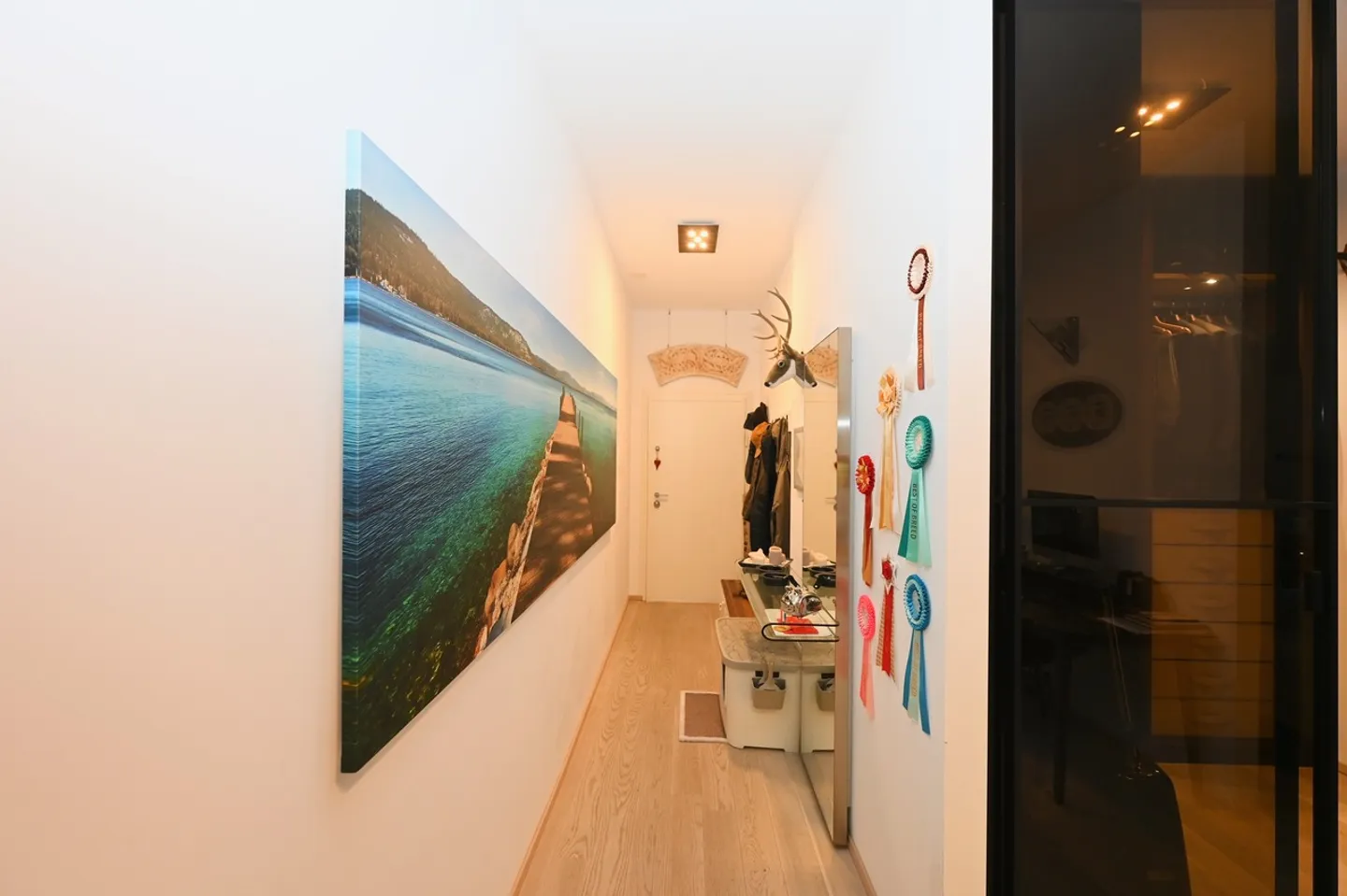 Raffiniertes Duplex-Apartment in Cassarate-Castagnola - Foto 9 von 18