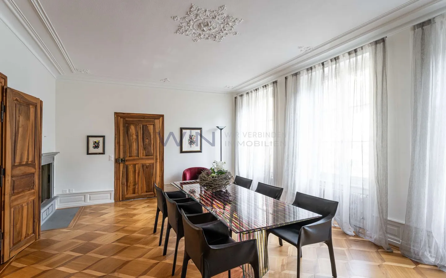 Elegante Neorenaissance Villa - Foto 6 von 9