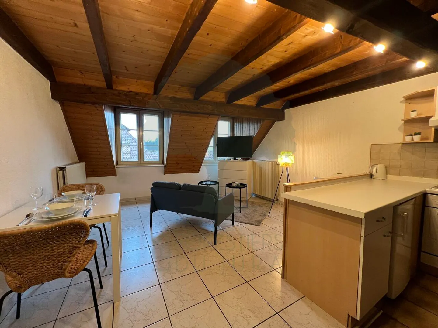 Charming apartment with mezzanine in the old town of Porrentruy - Photo 1 of 10