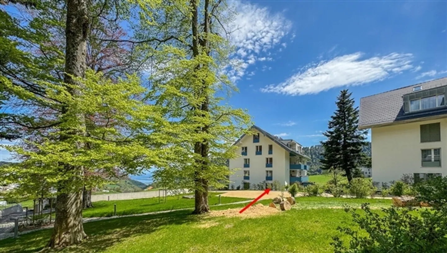 «Moderne 3.5 Zimmerwohnung mit Terrasse
Tiefgarage - Aufzug» - Foto 2 von 15