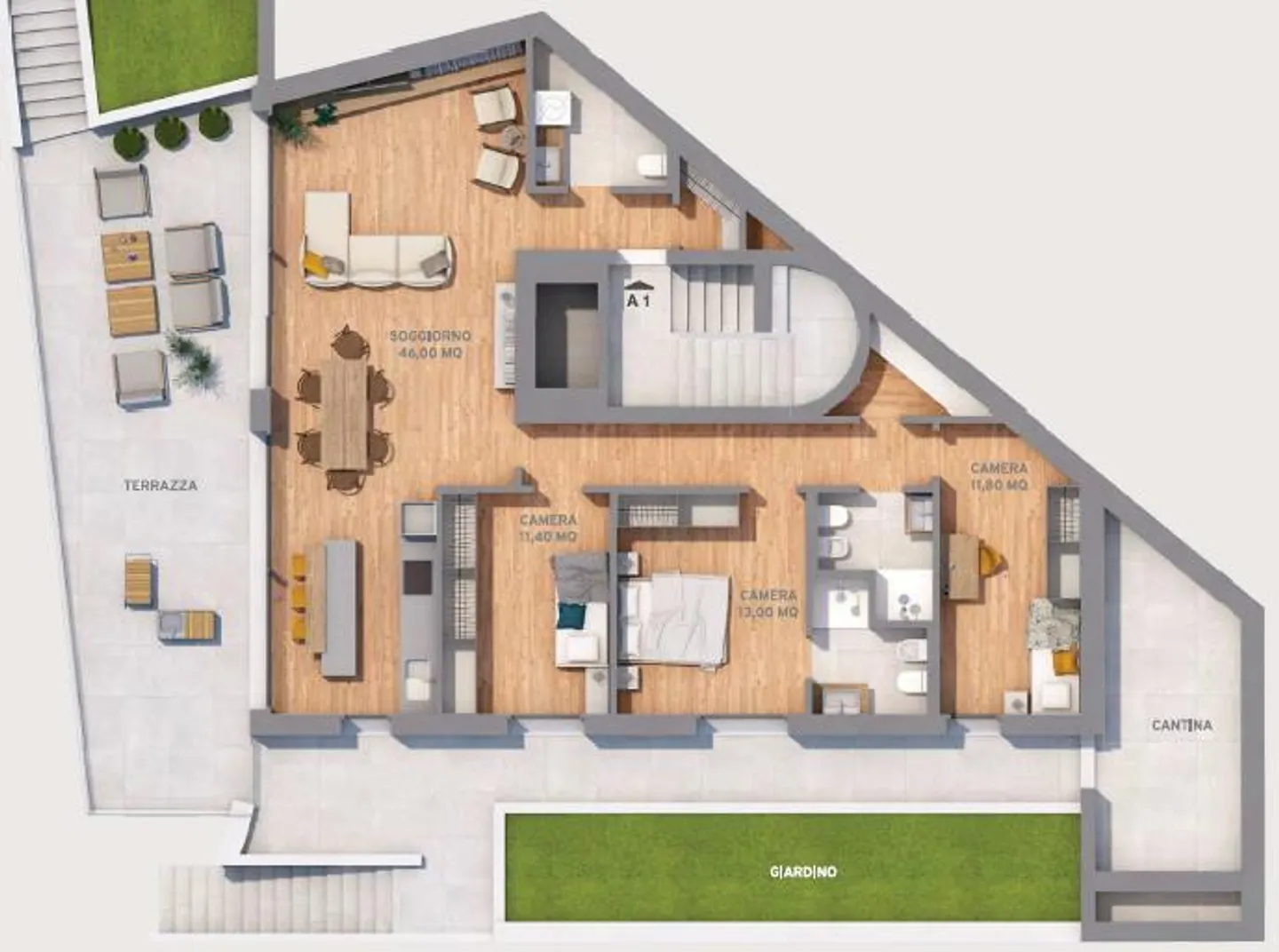 New building with 5 residential units, embedded in nature - Photo 9 of 14