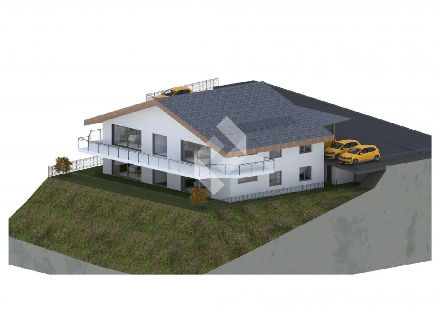 Piccola PSA nei vigneti, soffitta sotto il tetto - Foto 13 di 13