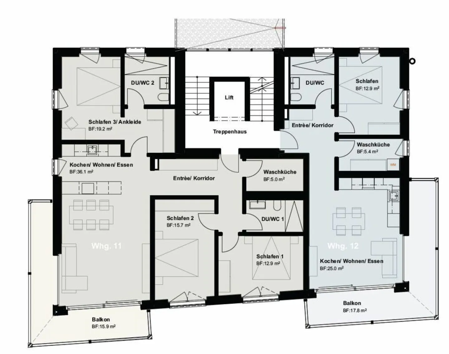 Modernes 2.5-Zimmer-Apartment - Foto 5 von 7