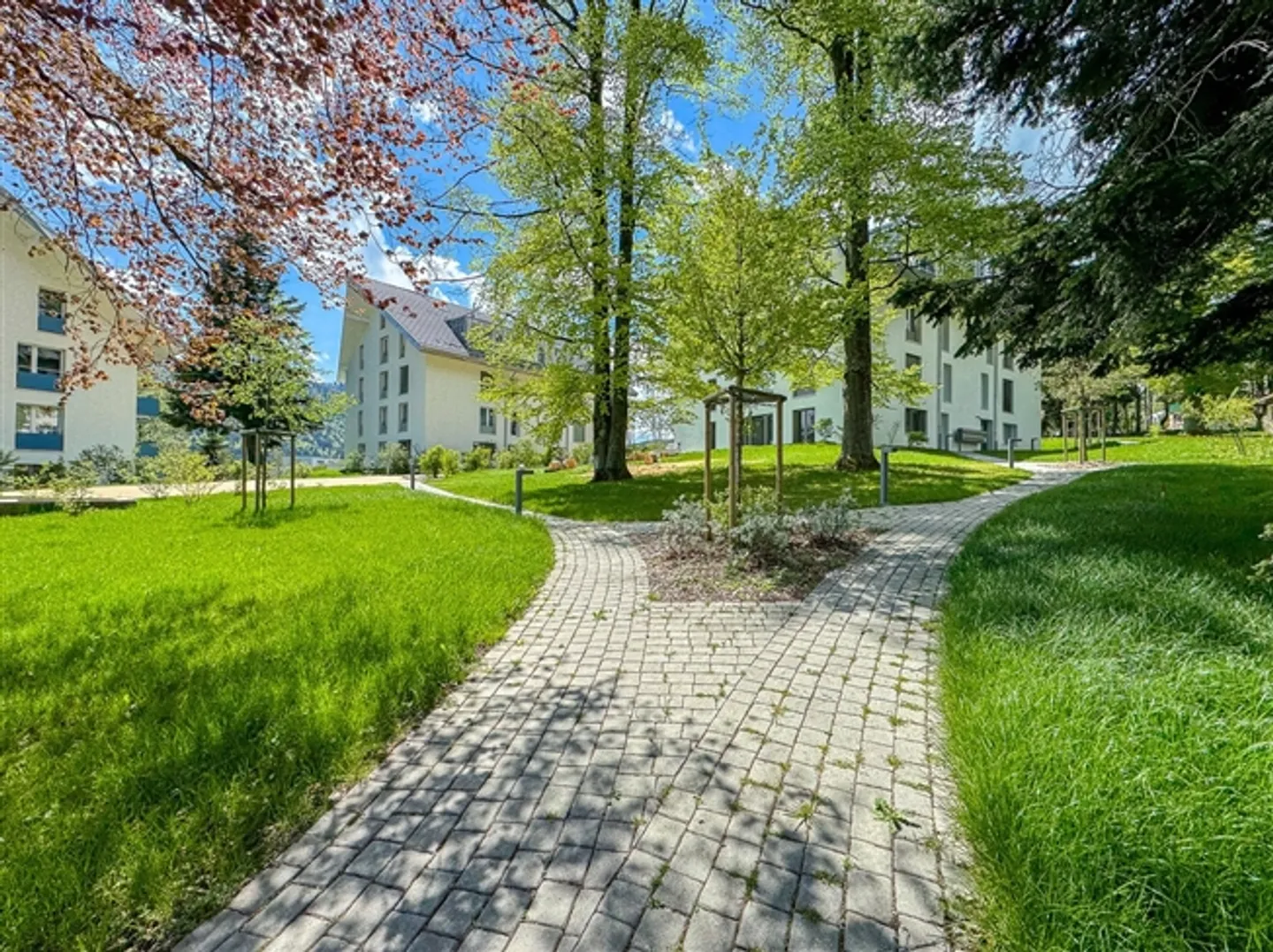«Moderne 3.5 Zimmerwohnung mit Terrasse
Tiefgarage - Aufzug» - Foto 14 von 15