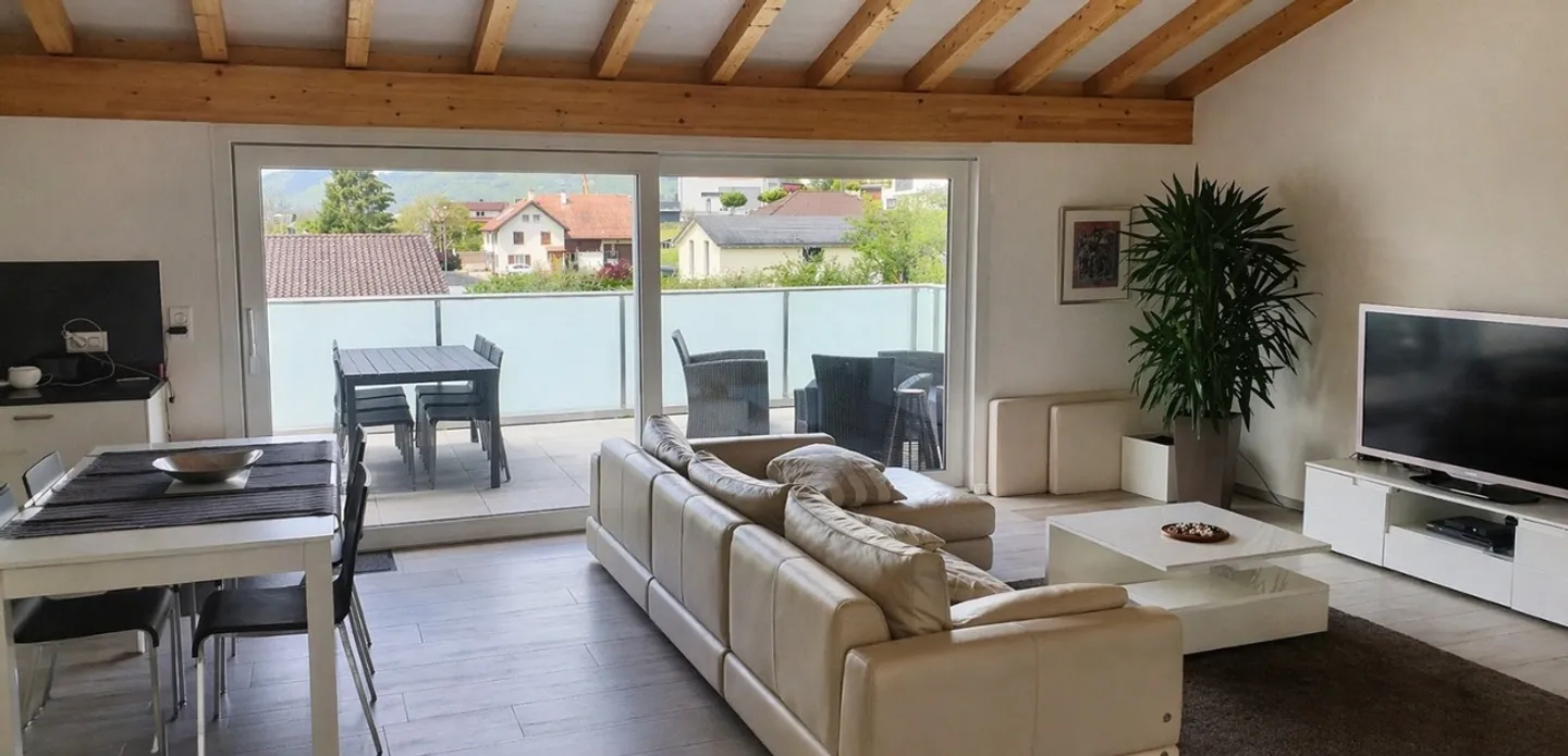 Magnificent 3.5-room apartment for rent in Vicques - Photo 3 of 7