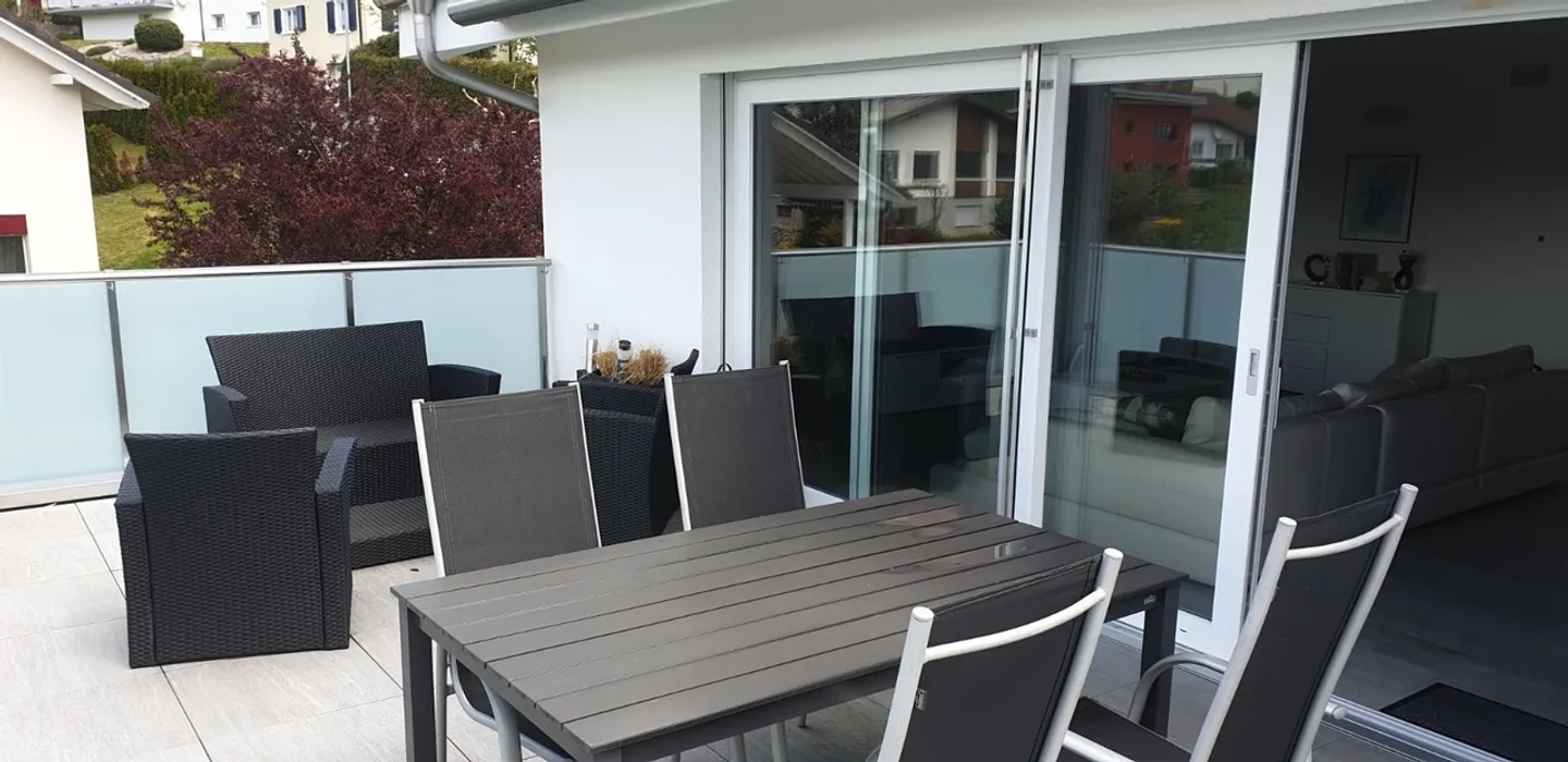 Magnificent 3.5-room apartment for rent in Vicques - Photo 4 of 7