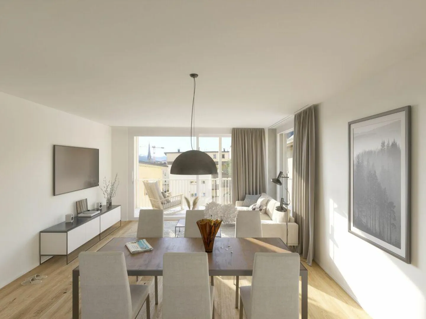 Appartamento nuovo 4.5 stanze seconda casa - Foto 3 di 9