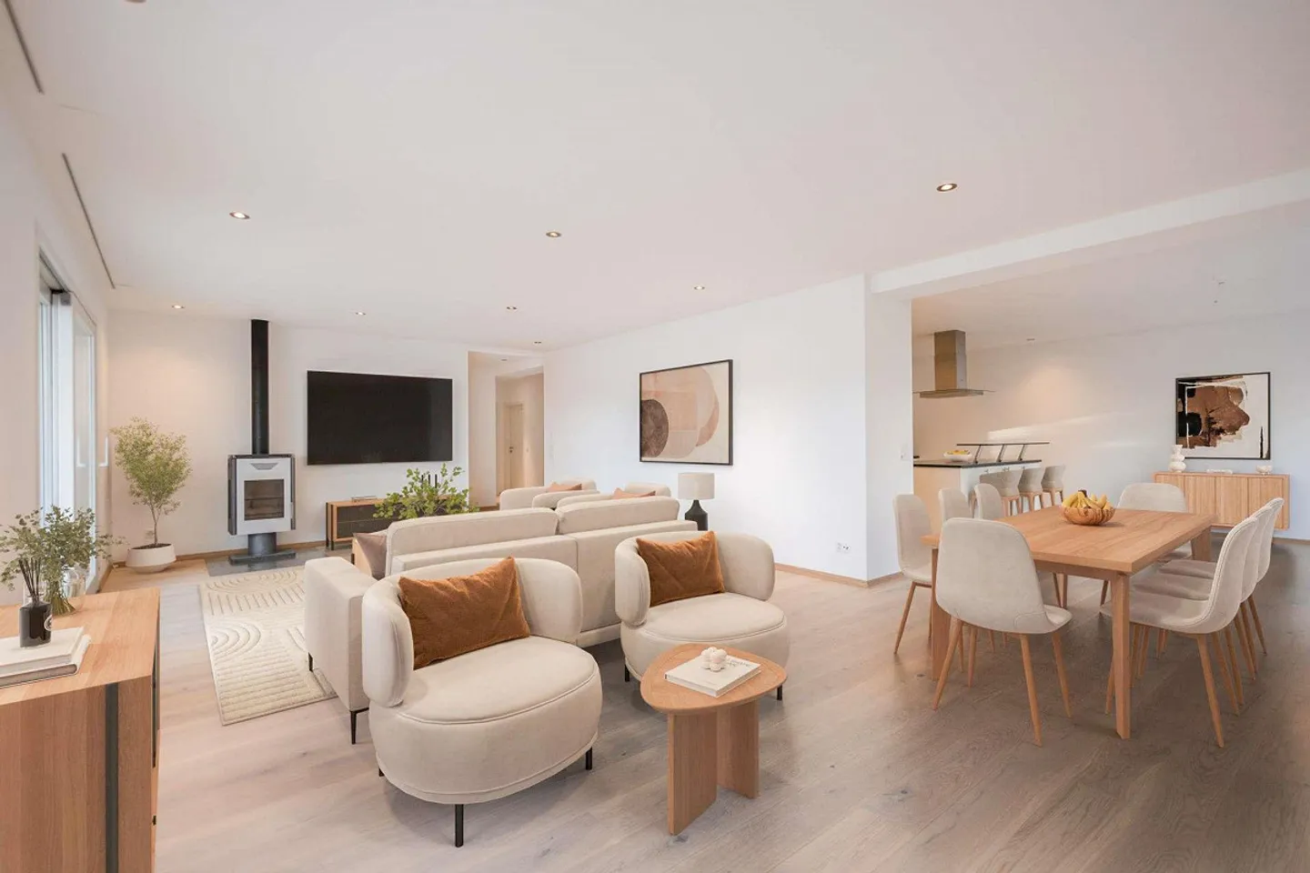 Appartement exclusif de 4,5 pièces à Jona avec une impressionnante terrasse de 88 m² - Photo 5 sur 16