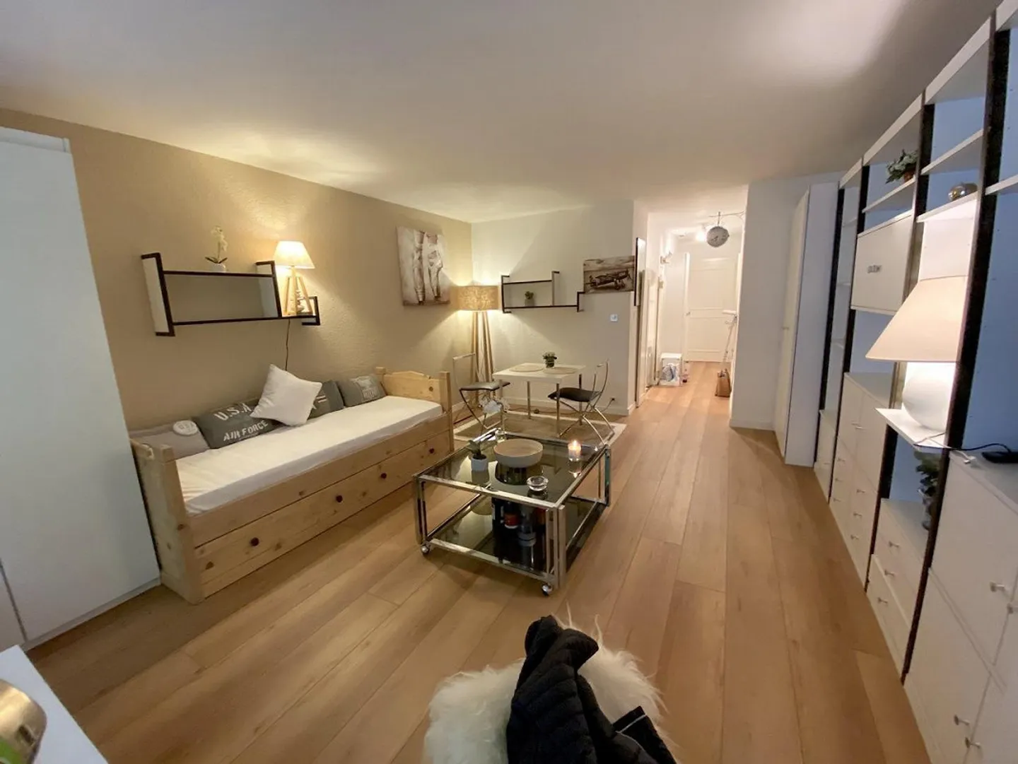 «Location à l'année joli studio rénové centre de Crans-Montana» - Photo 4 sur 8