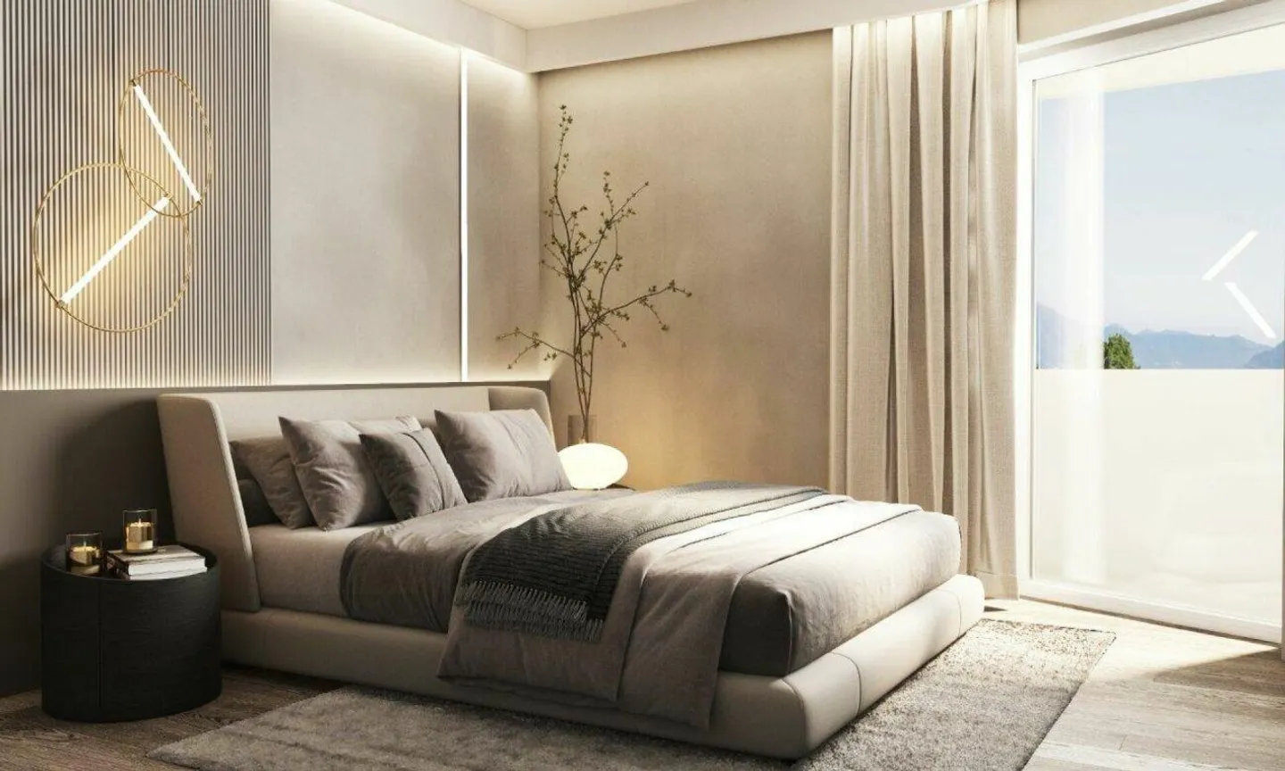 Neues Luxus-Penthouse mit drei Terrassen und Seeblick - Foto 11 von 13