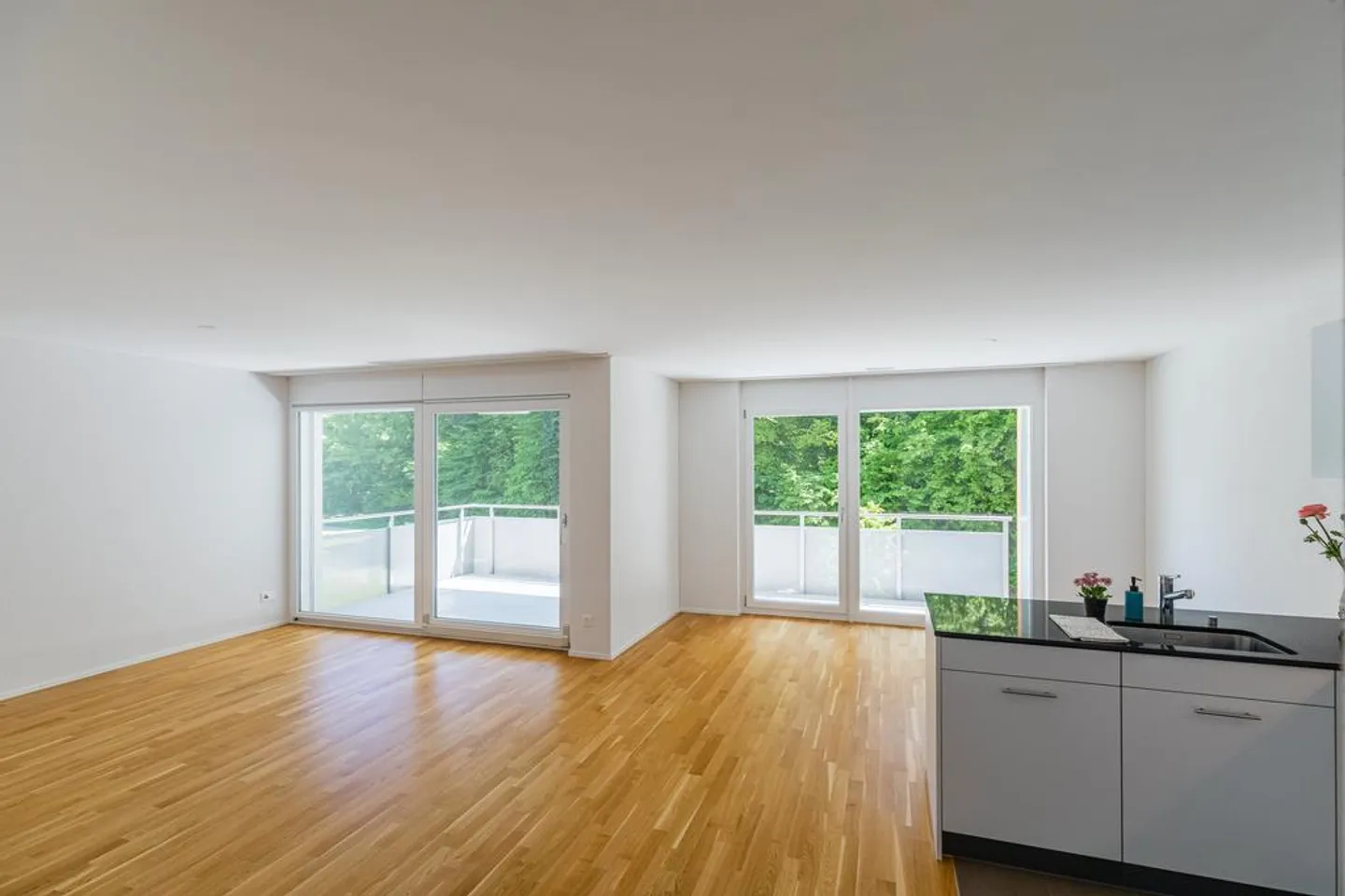 Schöne 4.5-Zimmerwohnung im Grünen zu vermieten - Photo 4 sur 12