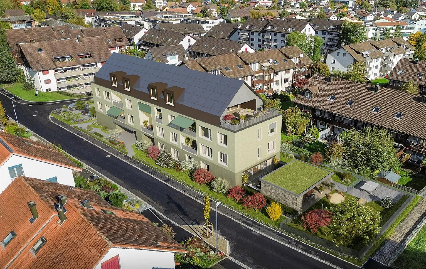 Chestenberg - Birr: ruhig und doch zentral 3.5 - 4.5 Zi-ETW - Foto 1 von 4