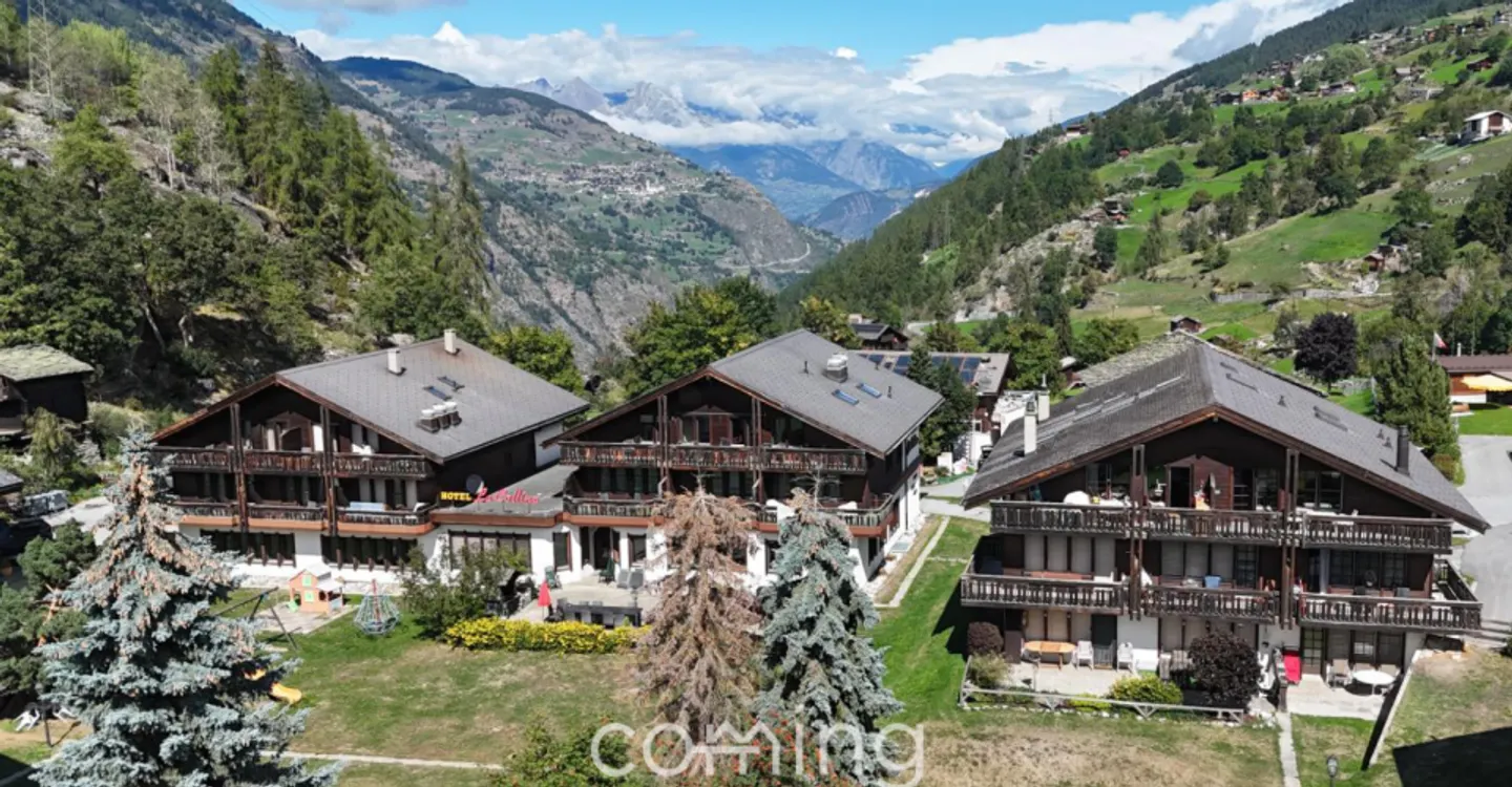 Vivere con vista sulle montagne - Incantevole appartamento di 4,5 stanze a Grächen - Foto 3 di 11