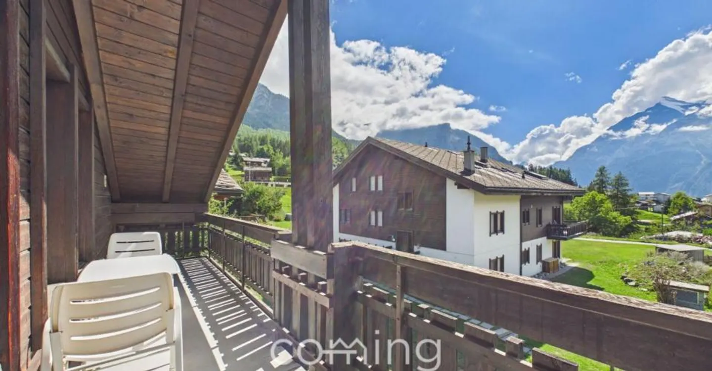 Vivere con vista sulle montagne - Incantevole appartamento di 4,5 stanze a Grächen - Foto 7 di 11