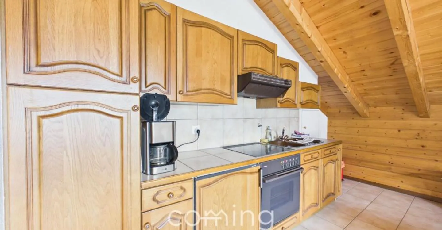 Vivere con vista sulle montagne - Incantevole appartamento di 4,5 stanze a Grächen - Foto 10 di 11