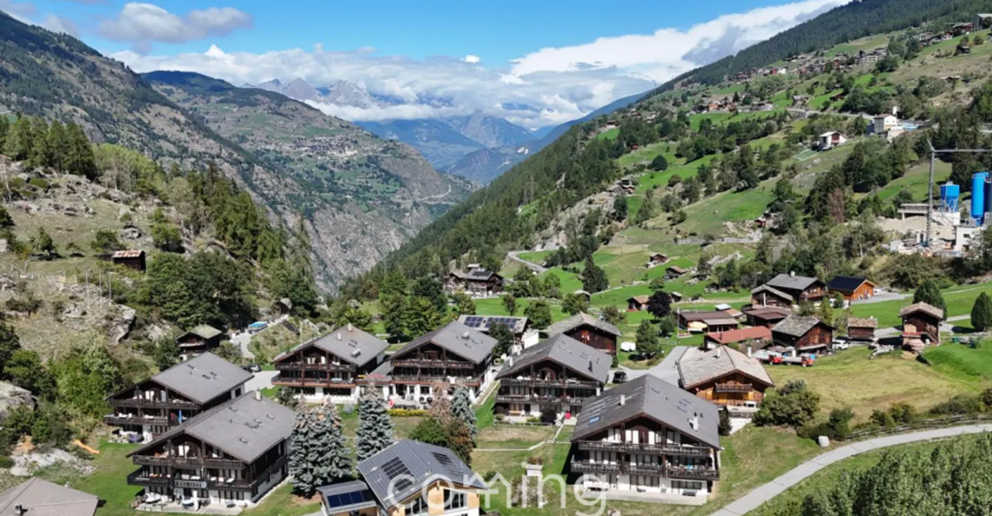 Vivere con vista sulle montagne - Incantevole appartamento di 4,5 stanze a Grächen - Foto 11 di 11