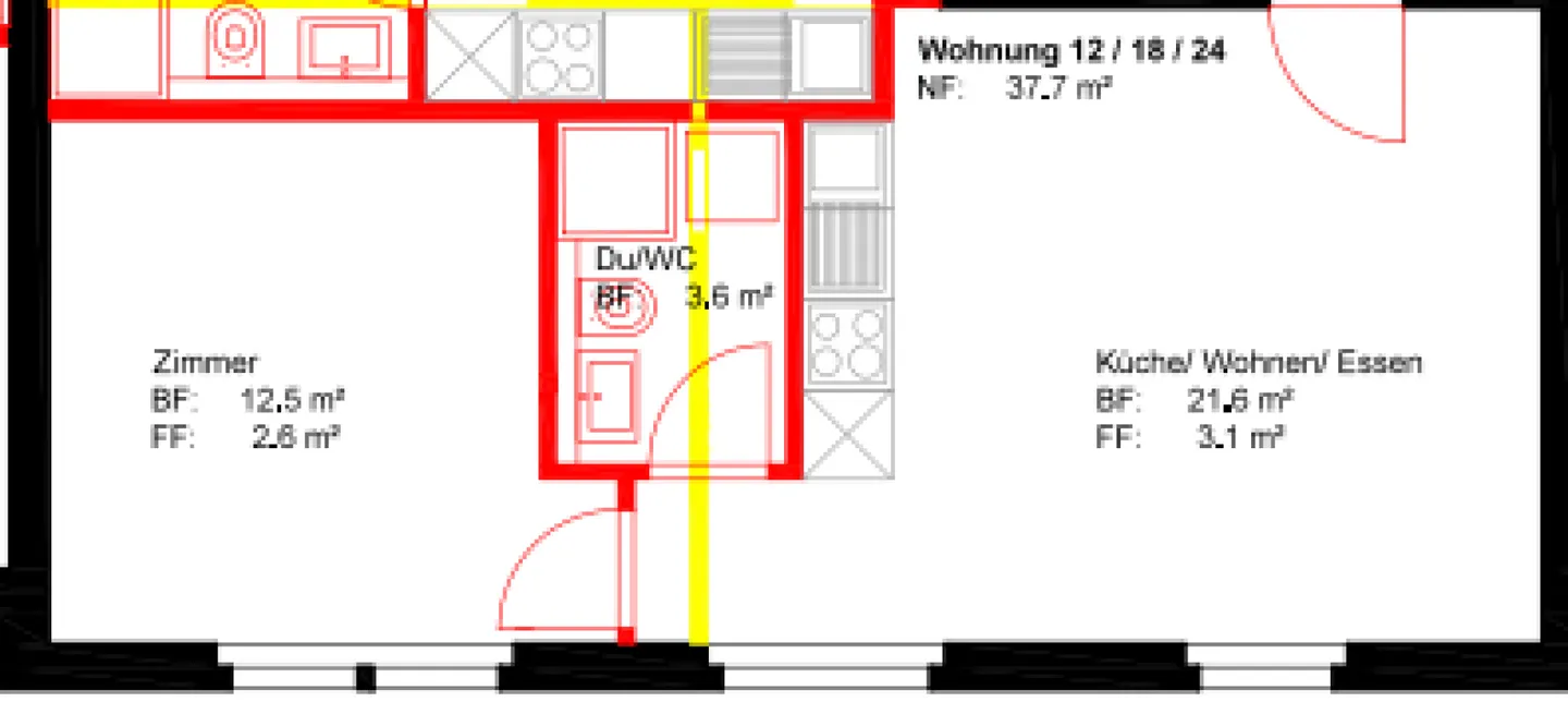 Modern 2-room penthouse apartment in a central location - Photo 9 of 9