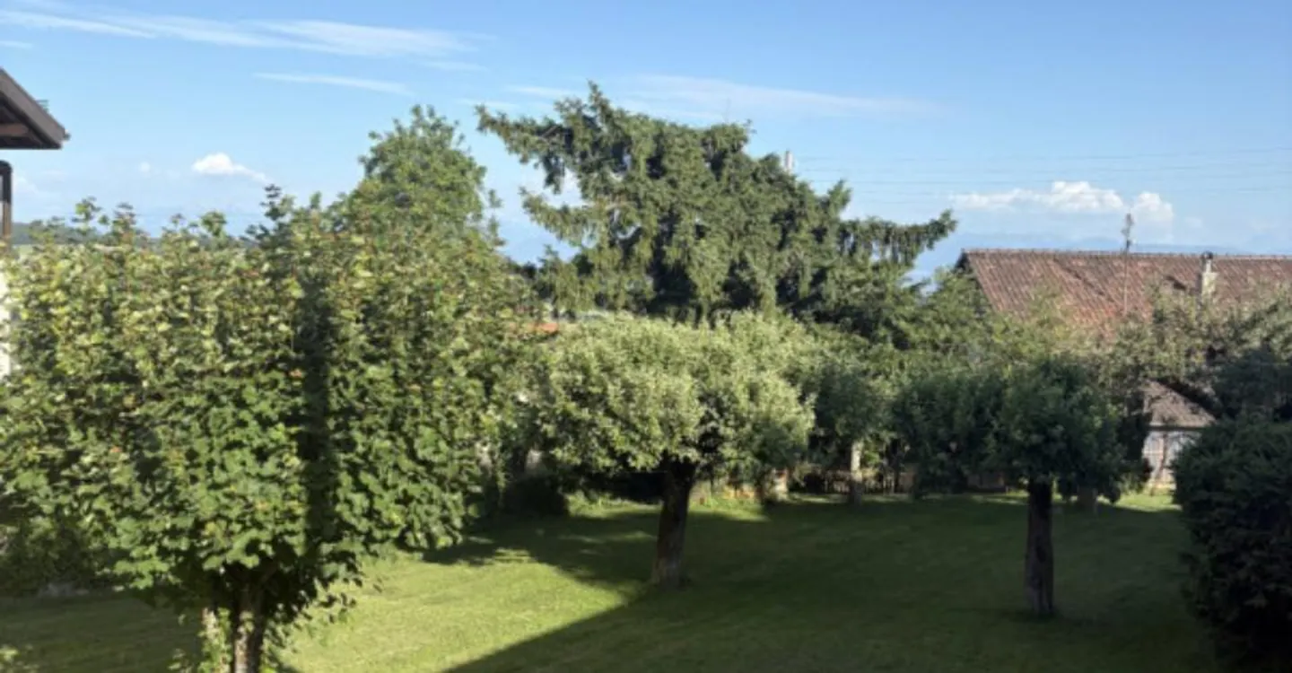 Bella e rara parcella edificabile - vista parziale delle Alpi - Foto 2 di 2
