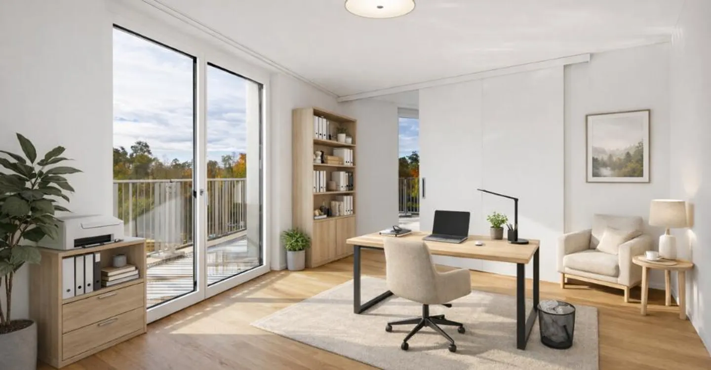 Modernes Apartment mit Terrasse - Foto 3 von 6