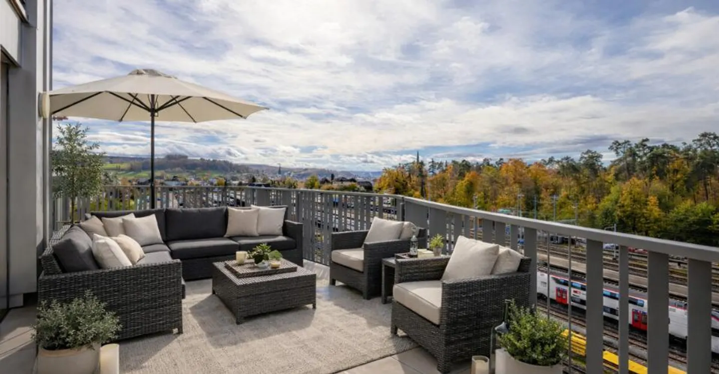 Modernes Apartment mit Terrasse - Foto 5 von 6