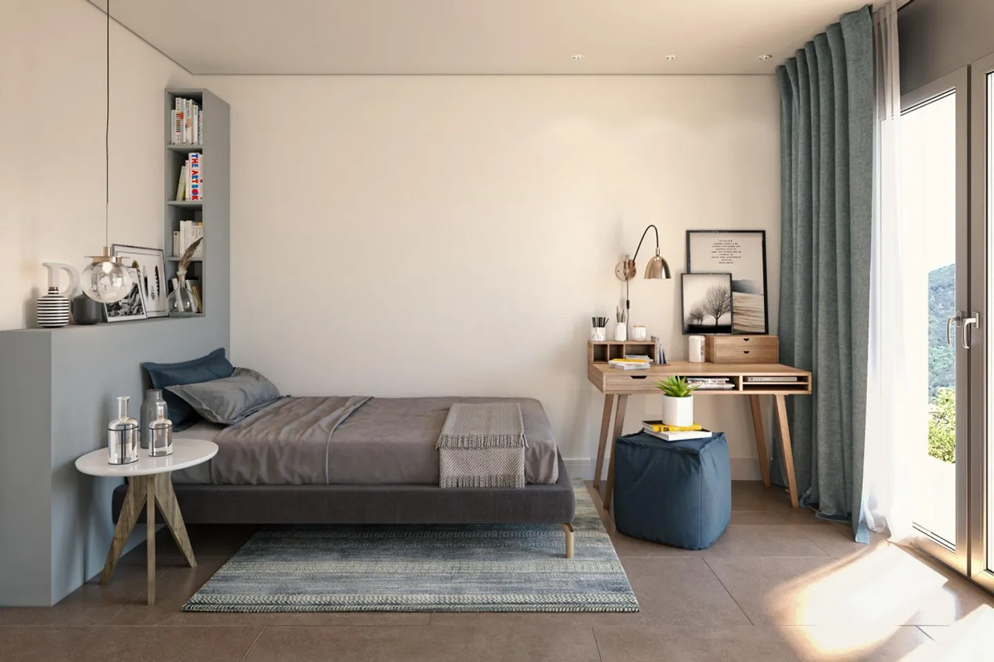 Appartement moderne de 3.5 pièces avec grande terrasse - Photo 6 sur 7