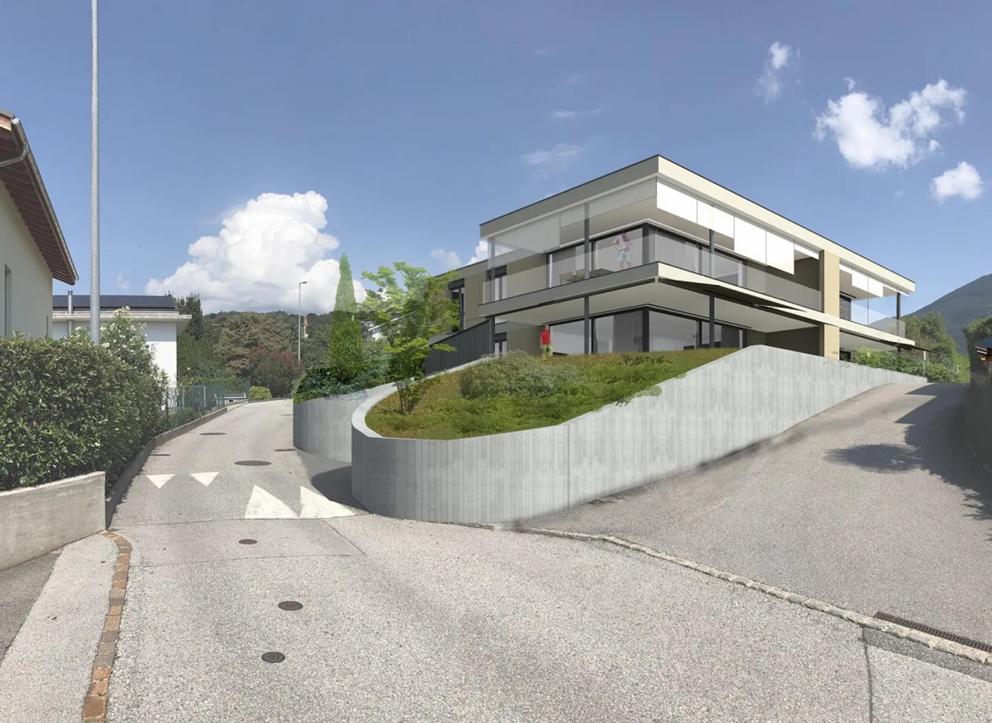 Appartement moderne de 3.5 pièces avec grande terrasse - Photo 7 sur 7