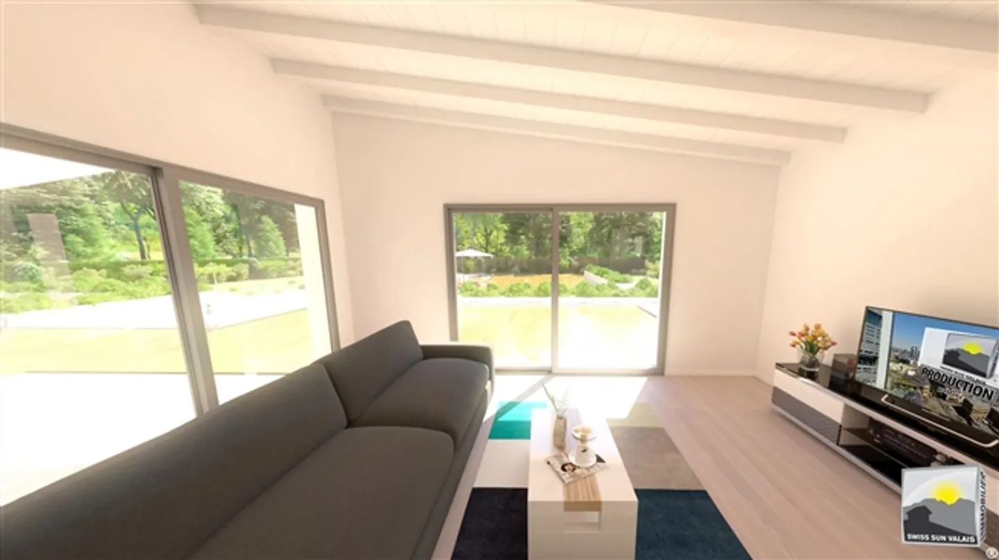 VALAIS / Je suis "CRISTALINE" Belle villa de plain-pied pour la construction de 3,5 pièces de 141 m² à vendre - Photo 2 sur 16