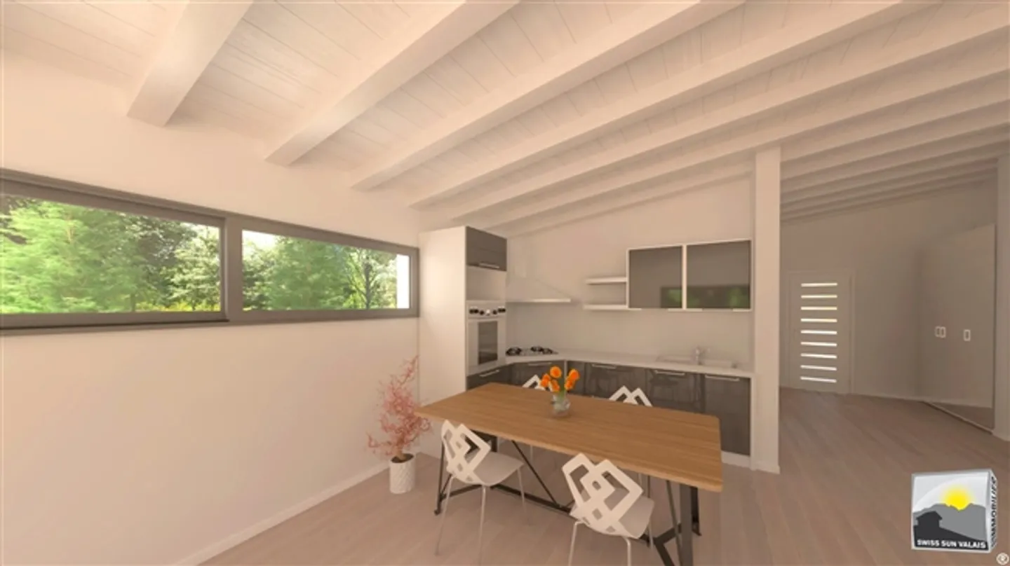 VALAIS / Je suis "CRISTALINE" Belle villa de plain-pied pour la construction de 3,5 pièces de 141 m² à vendre - Photo 3 sur 16