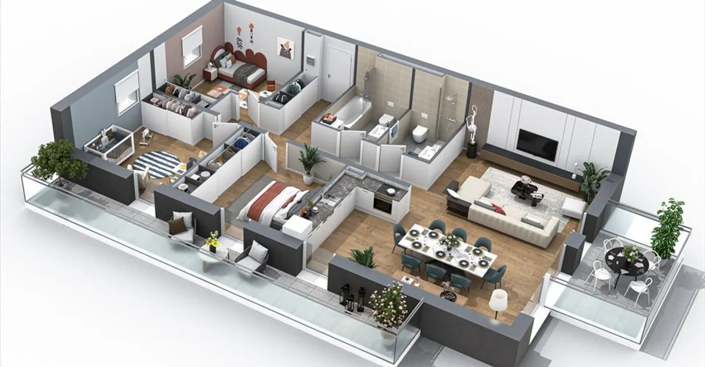Superbe Appartement 4,5 Pièces - Photo 7 sur 8