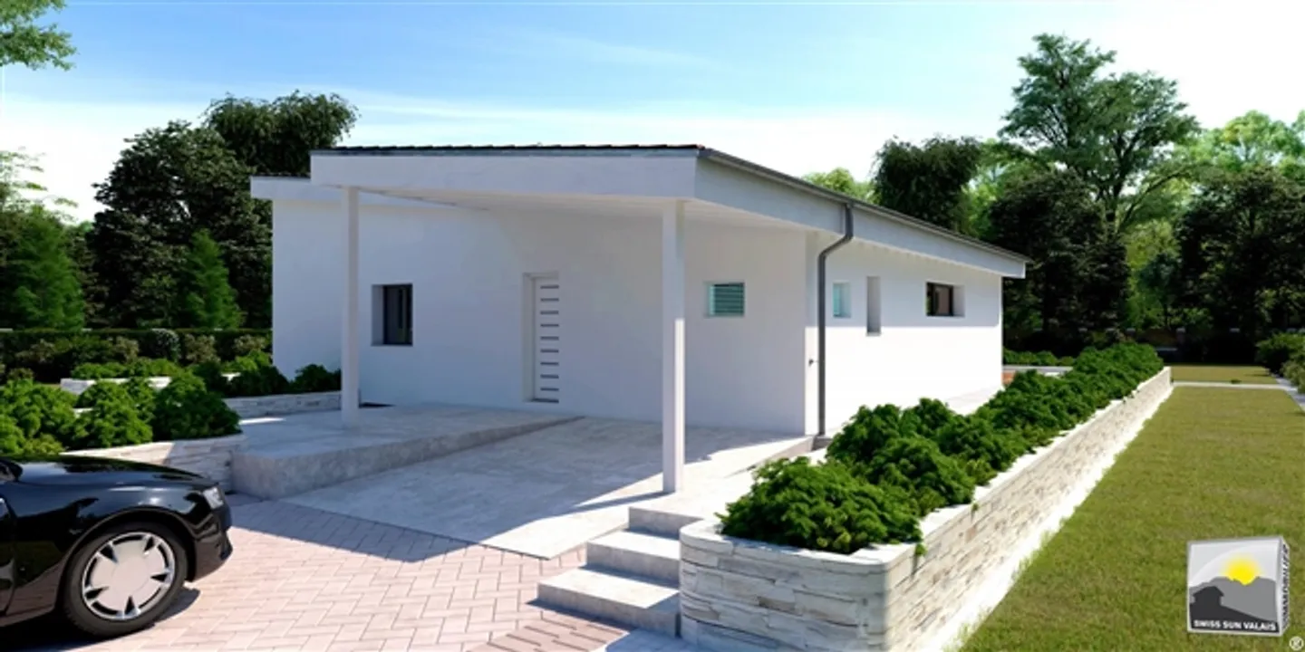 VALAIS / Je suis "CRISTALINE" Belle villa de plain-pied pour la construction de 3,5 pièces de 141 m² à vendre - Photo 13 sur 16