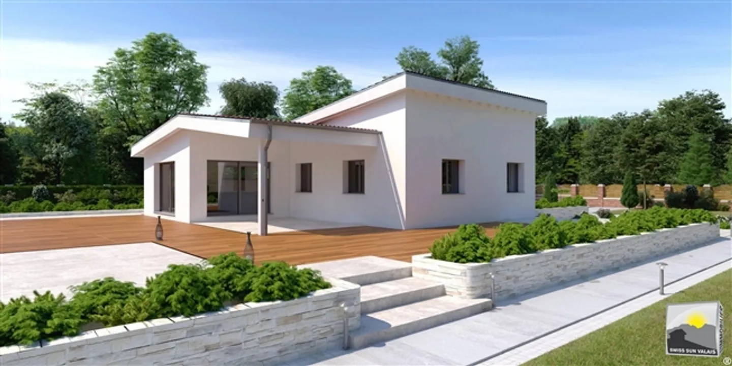 VALAIS / Je suis "CRISTALINE" Belle villa de plain-pied pour la construction de 3,5 pièces de 141 m² à vendre - Photo 15 sur 16