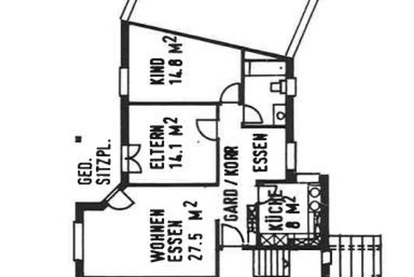 Bright 3.5-room apartment with balcony in a quiet location - Photo 11 of 13