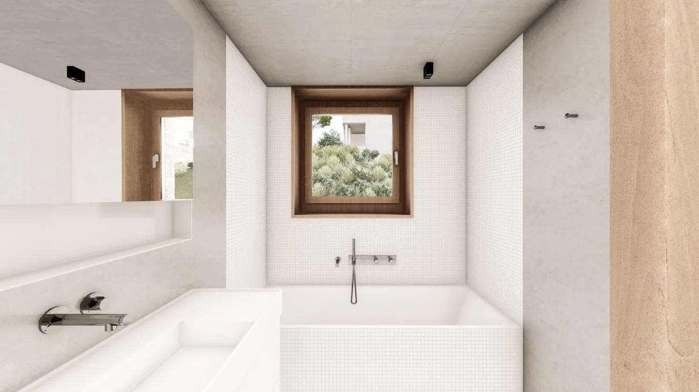 Grandioso appartamento attico 4½ locali con terrazza e vista lago non ostacolata - Foto 5 di 5