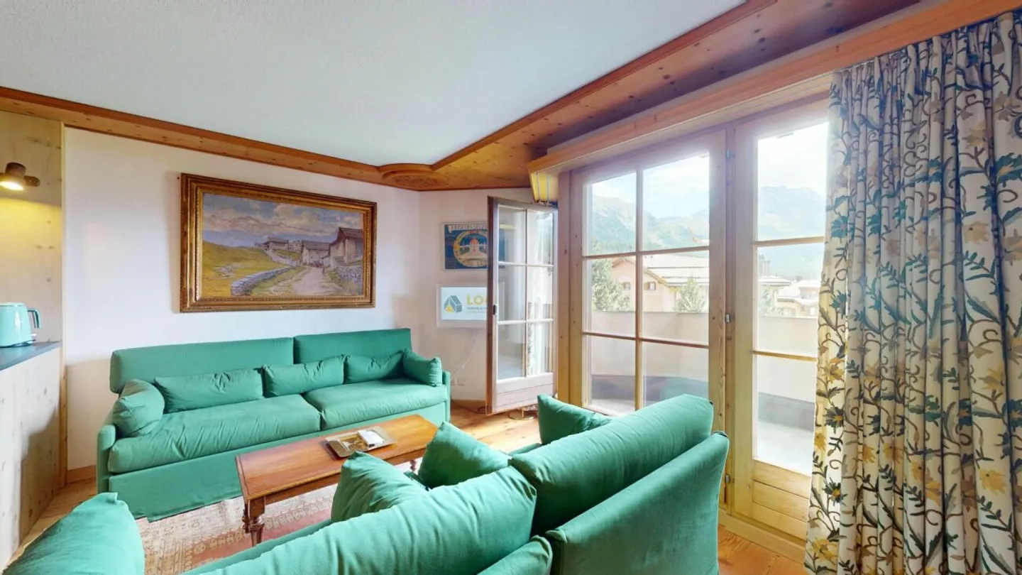 Abitaziun Üerts 2 ½ Zimmerwohnung Saisonmiete - Foto 1 von 35